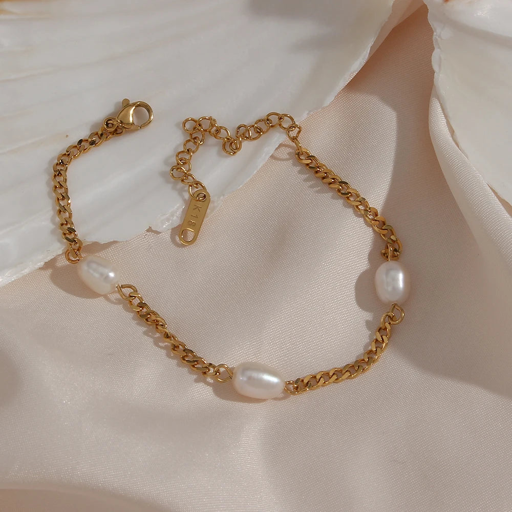Pearl Chain Harmony Bracelet
