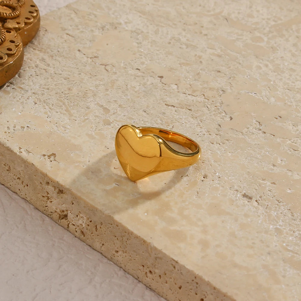 Bold Heart Ring