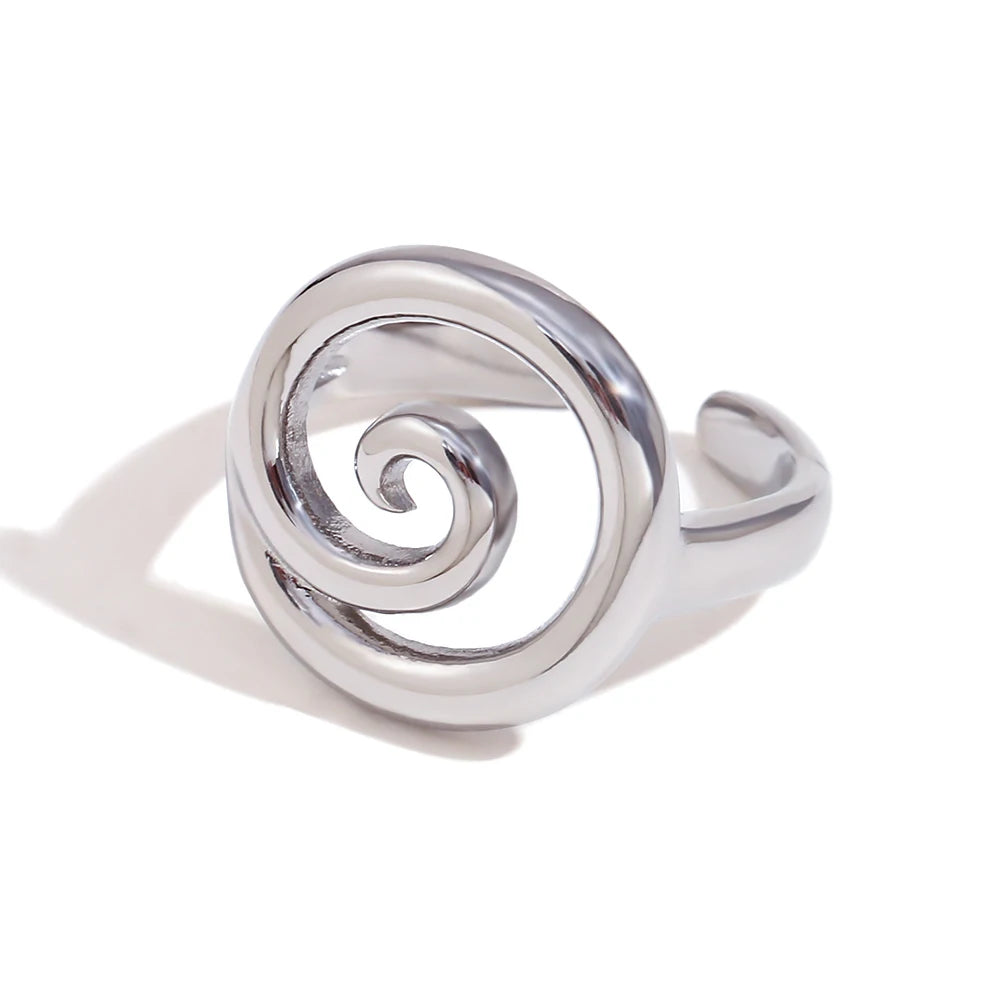 Swirl Conch Ring