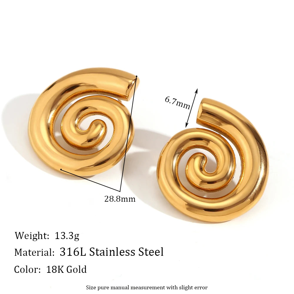 Swirl Elegance Earrings