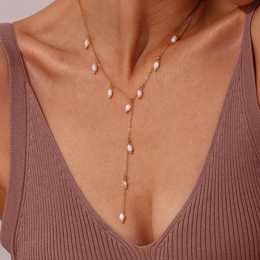 Pearl Cascades Necklace