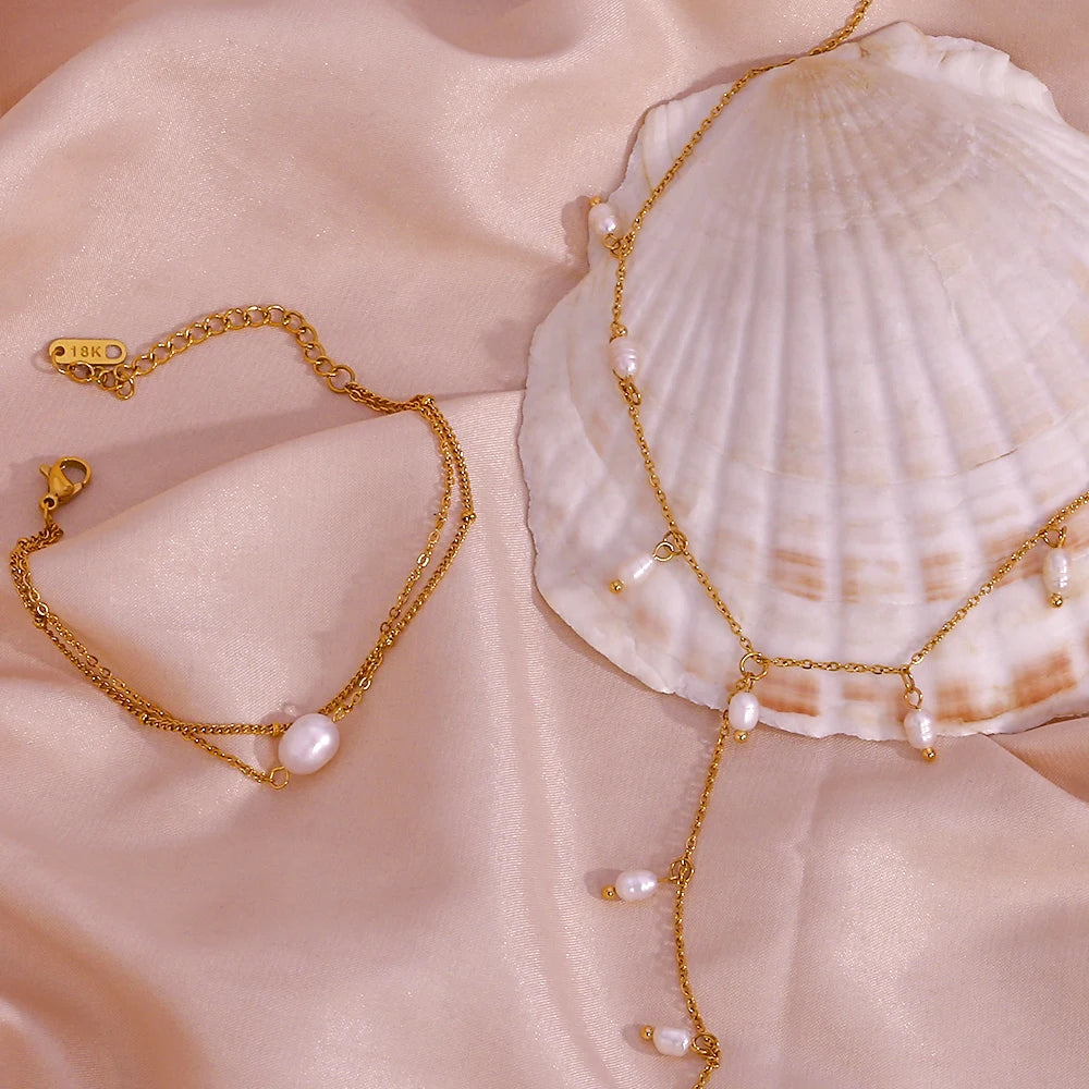 Pearl Cascades Necklace