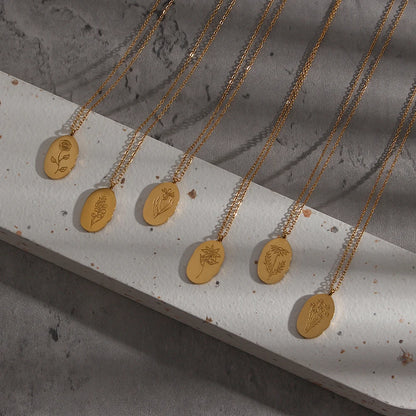 Fleur de Mois Necklace
