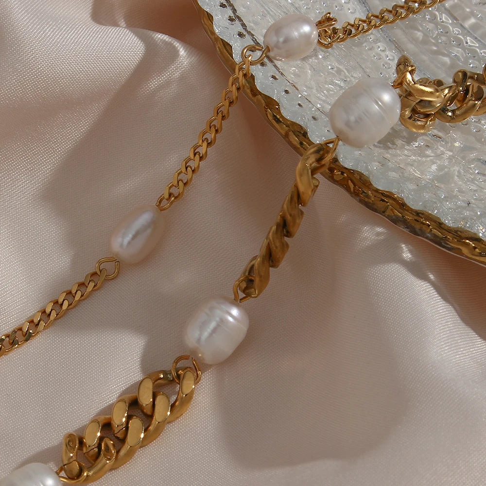 Pearl Chain Harmony Bracelet
