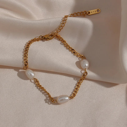 Pearl Chain Harmony Bracelet