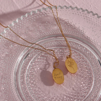 Fleur de Mois Necklace