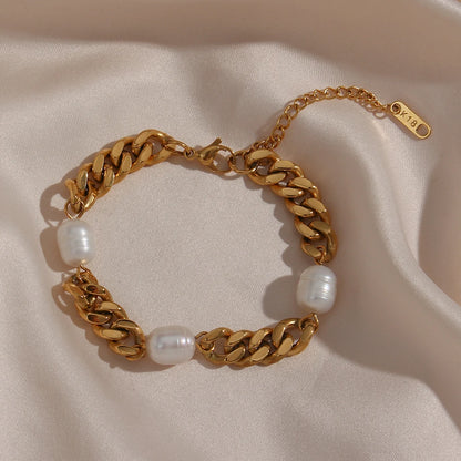 Pearl Chain Harmony Bracelet
