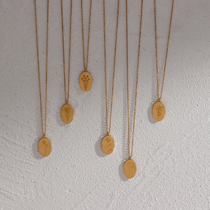 Fleur de Mois Necklace