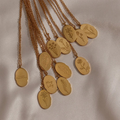 Fleur de Mois Necklace