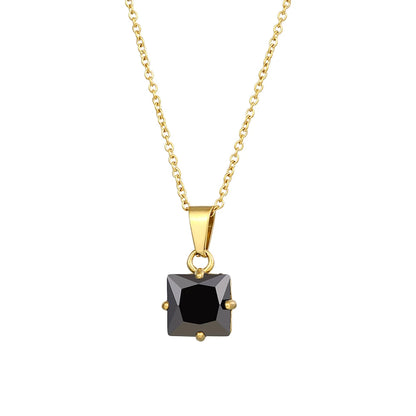 Luxe Gleam Pendant Necklace