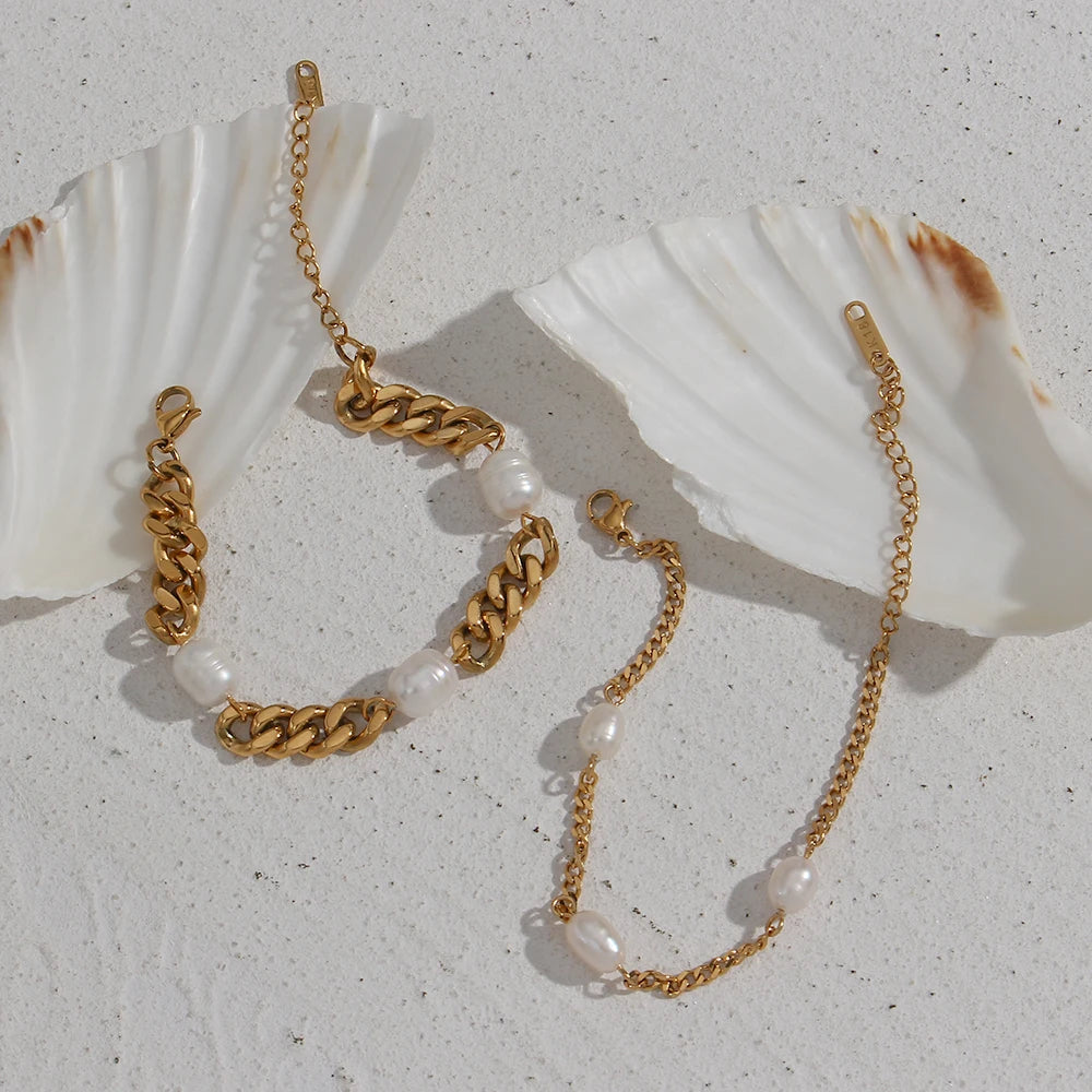 Pearl Chain Harmony Bracelet