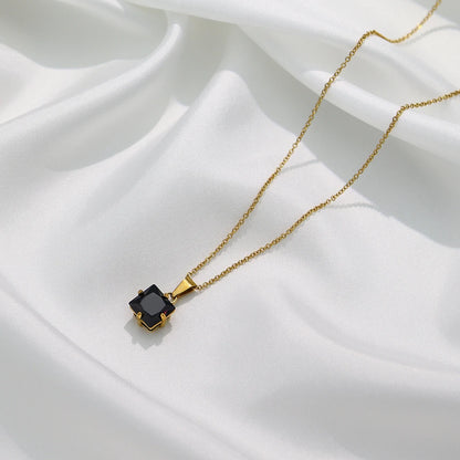 Luxe Gleam Pendant Necklace