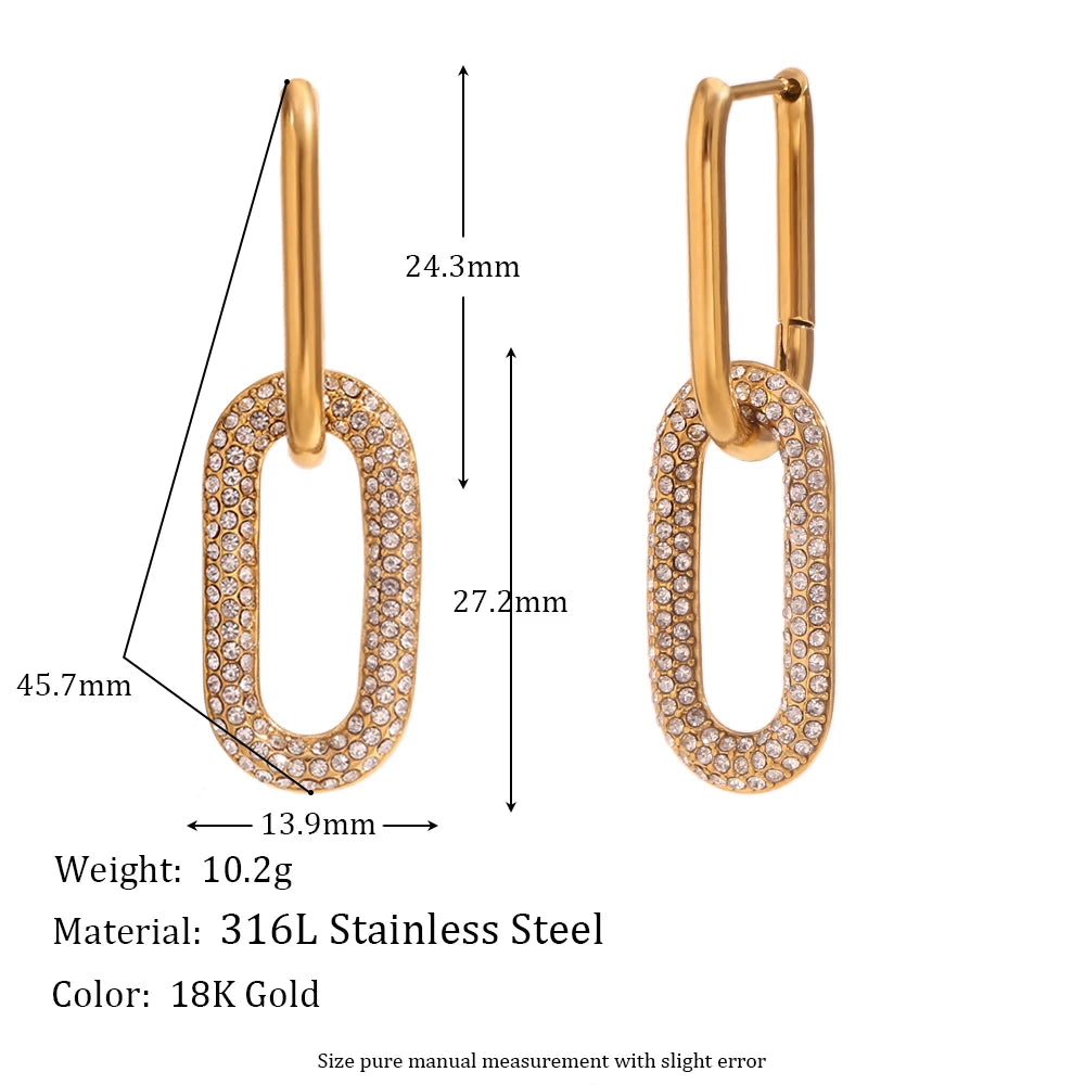 Radiant Links Earrings