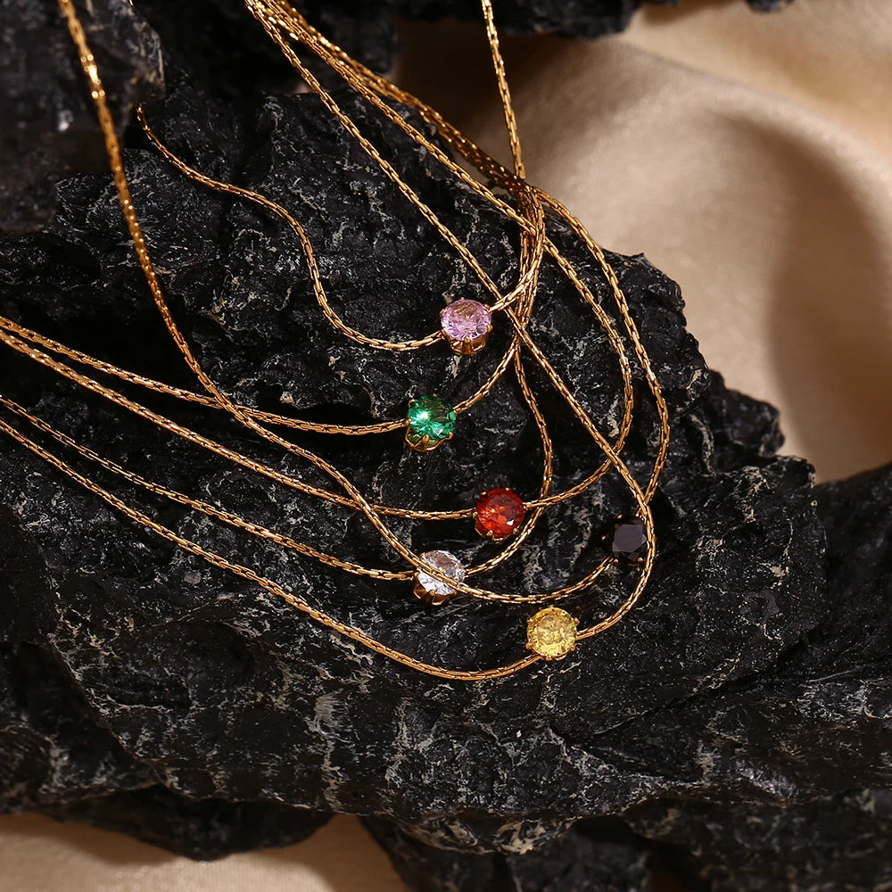 Shimmer Pendant Necklace