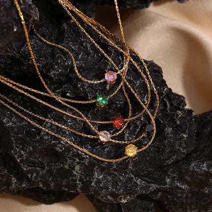 Shimmer Pendant Necklace