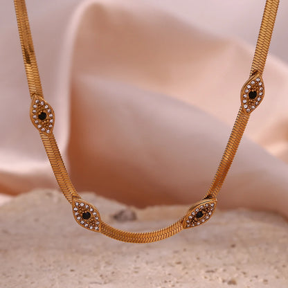 Olho Grego (Evil Eye) Choker Necklace