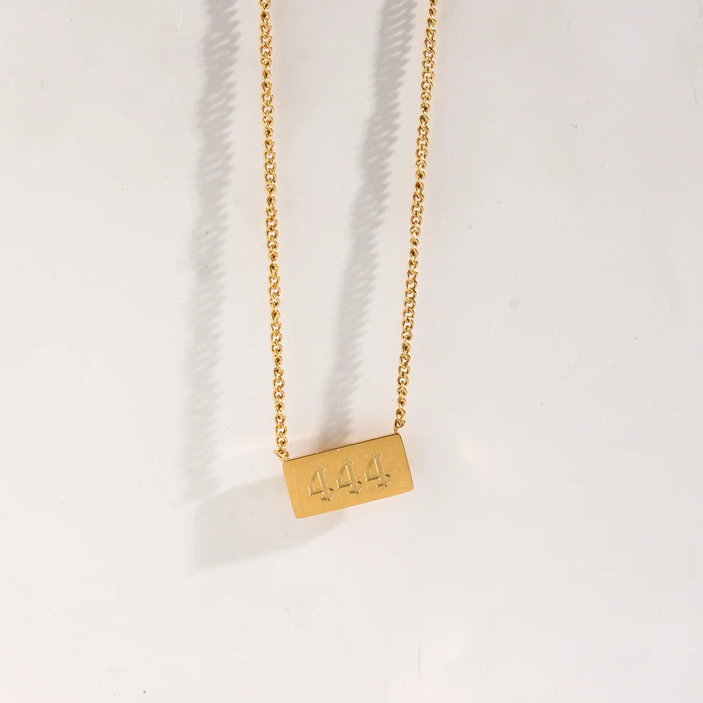 Angel Number Necklace Collection