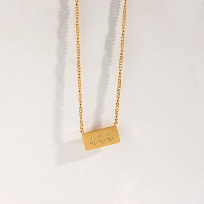 Angel Number Necklace Collection