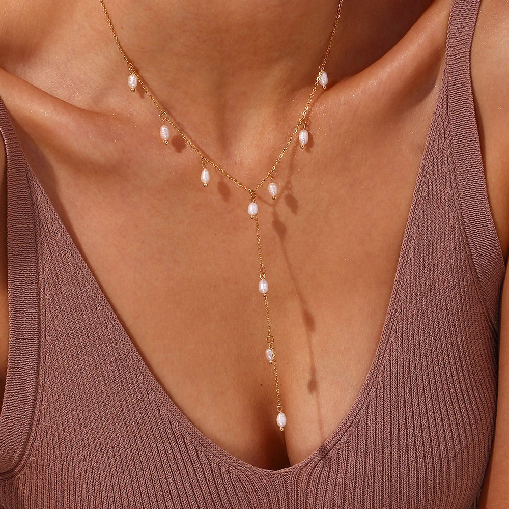 Pearl Cascades Necklace