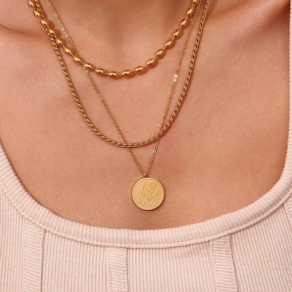 Golden Glow Beaded Choker