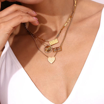 11:11 Rectangle Pendant Necklace