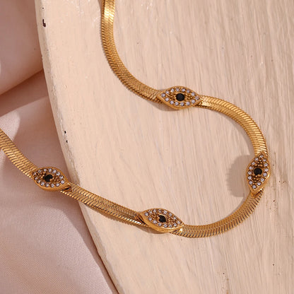 Olho Grego (Evil Eye) Choker Necklace