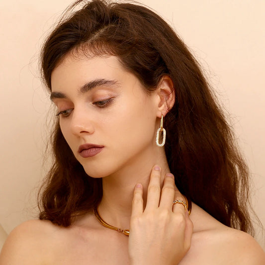 Radiant Links Earrings