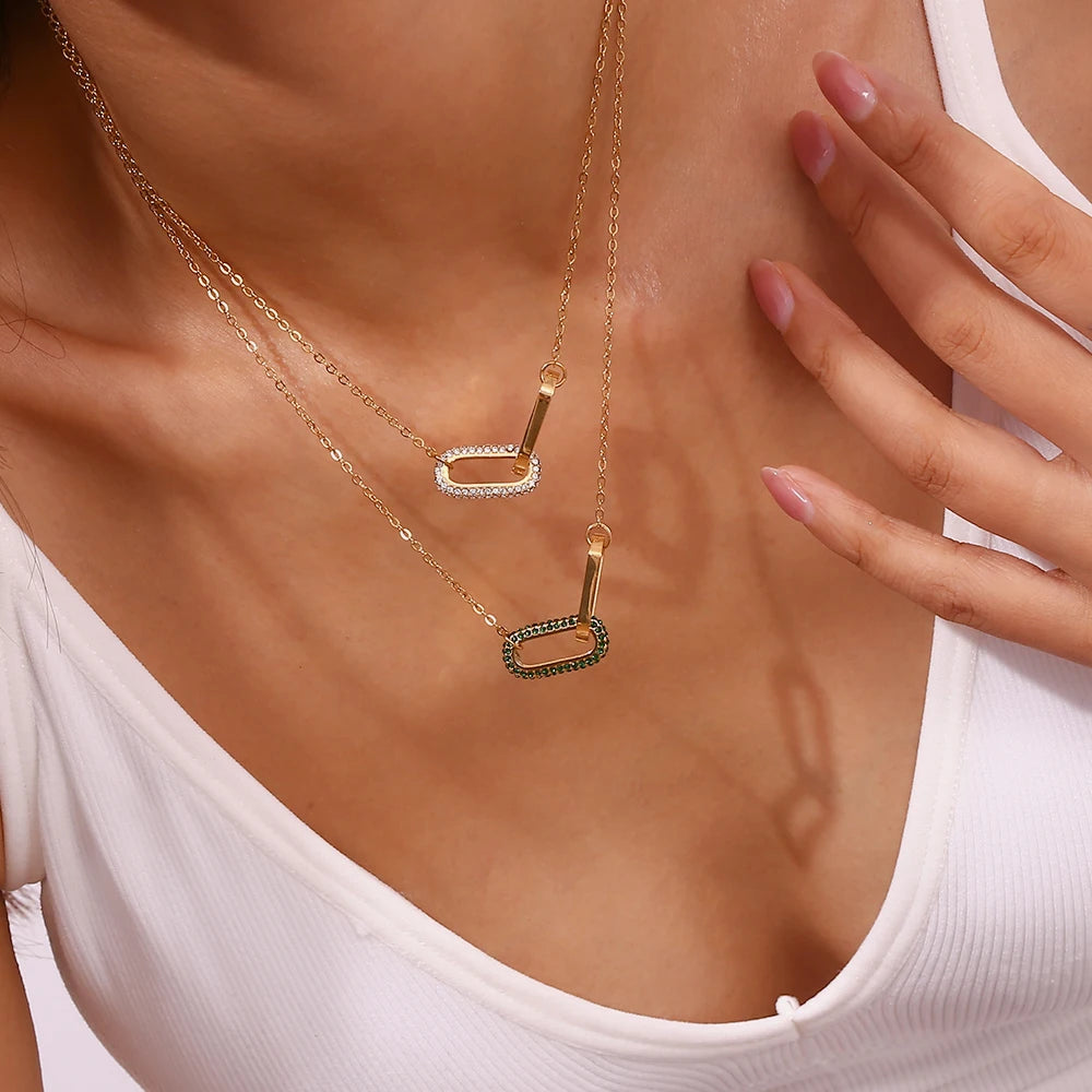 Radiant Links Necklace