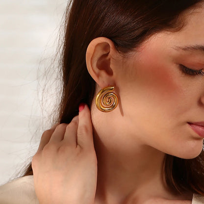 Swirl Elegance Earrings