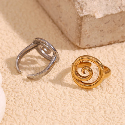Swirl Conch Ring