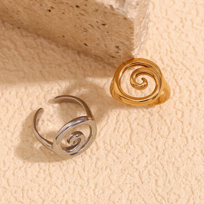 Swirl Conch Ring
