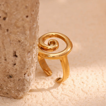 Swirl Conch Ring