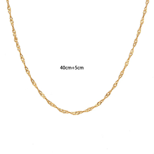 Water Wave Elegance Necklace