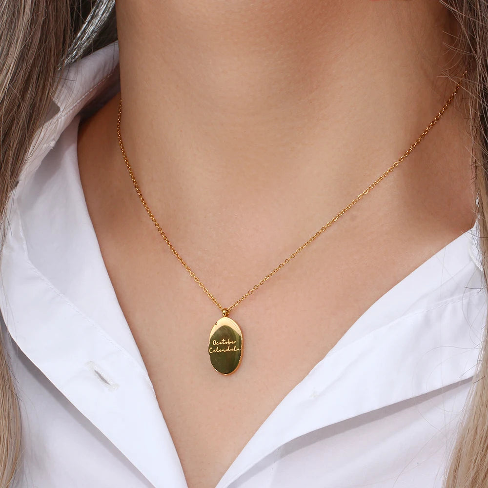 Fleur de Mois Necklace