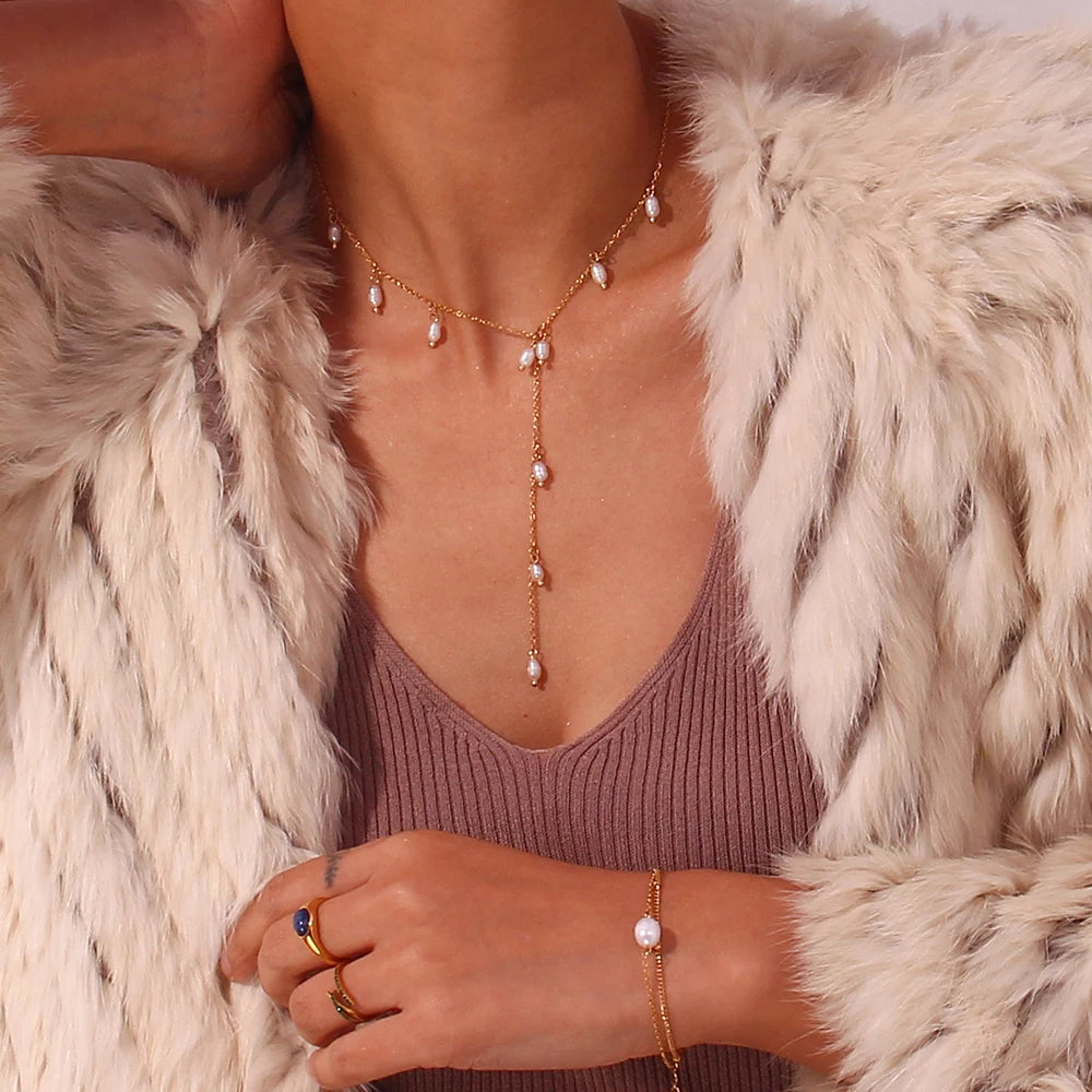 Pearl Cascades Necklace