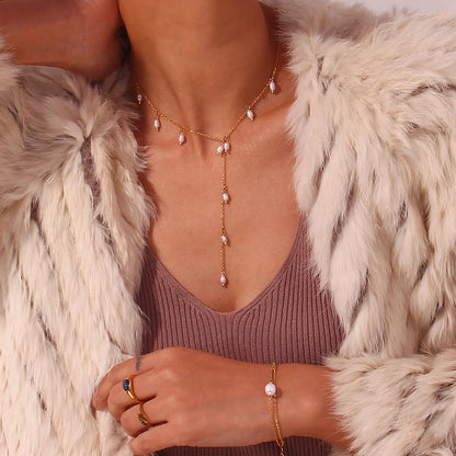 Pearl Cascades Necklace