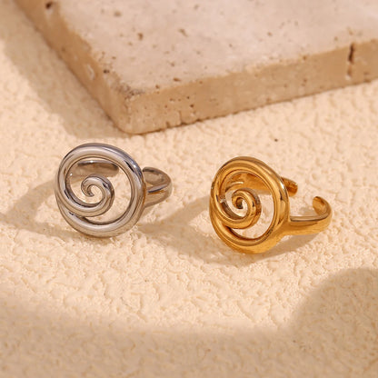 Swirl Conch Ring