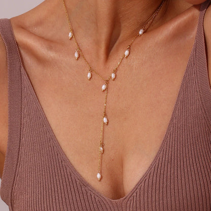 Pearl Cascades Necklace