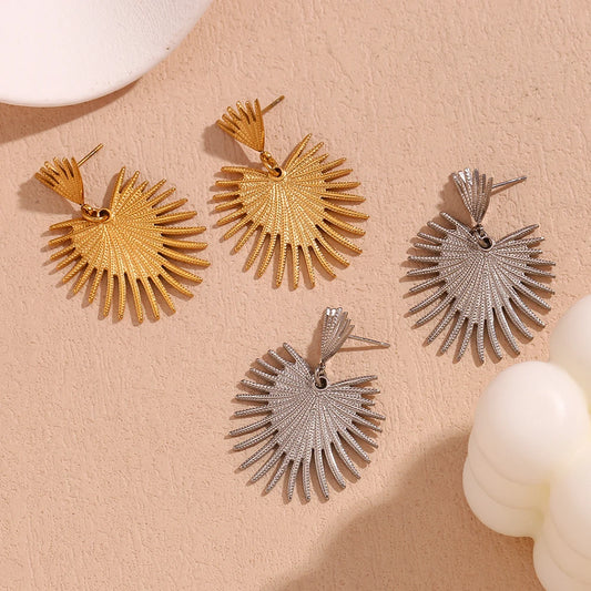 Desert Bloom Heart Earrings